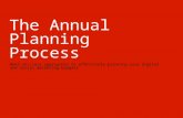 The Annual Planning Process & Social/Digital Media