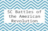 Sc battles of the american revolution