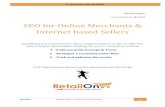 SEO White Paper for eCommerce by RetailOn
