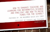 How to Enhance Teaching and Learning for Mathematics,Science