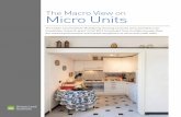 The Macro View on Micro Units