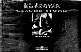 Claude Simon — El jardín botánico