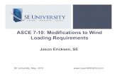 2012.05.09 - ASCE 7-10 Modifications to Wind Loading Requirements