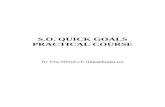 Quick Goals Practical Course Complimentary