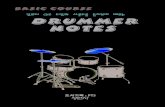 Drum Book - Drummer Lessons