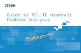 Guide to TD-LTE Handover Problem Analysis