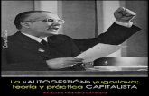 La autogestión yugoslava: teoría y práctica capitalista; Enver Hoxha, 1978