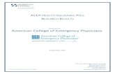 ACEP Health Insurance Poll Research Result