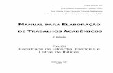 Manual Para Elaboração de Trabalhos Acadêmicos - Faibi 2013