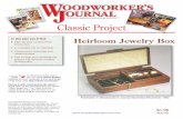 WJC142 Heirloom Jewelry Box