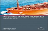 MAN Propulsion of 46000 50000 Dwt Handymax Tanker