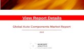 Global Auto Components Market Report: 2015 Edition – New Report by Koncept Analytics