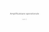 Amplificatoare Operationale Curs 1