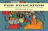 [Wilfred Carr] for Education