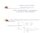 Pertemuan 10 Field Effect Transistor