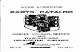Lycoming VO 540-Series & TIVO 540-A2A Helicopter Engines IPC Pc 112