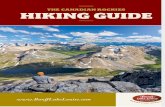 The Canadian Rockies Hiking Guide - English