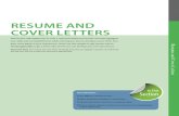 Resume and Cover Letter Section