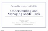 Practical Workshop on Model Risk