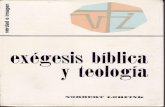Lohfink, Norbert - Exegesis y Teología.pdf
