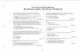 Rt Level 1 2 q a With Answers