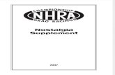 2007 NHRA Nostalgia Supplement