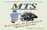 2012 - 2013 MTS Catalog