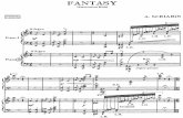 FantaFantasy for Two Pianos (Scriabin)sy for Two Pianos (Scriabin)