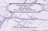 Lady Barker ---- Station Life in New Zealand
