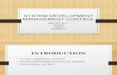 System Development Management Control