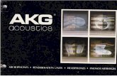 AKG Acoustics Full Line Catalog 1981