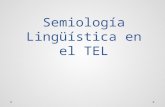 Semiología Lingüística en El TEL