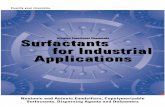 Surfactants for Industrial Applications[1]