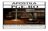 Apostila Constitucional - PGE/RO