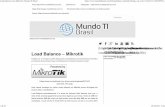 Load Balancer Com Mikrotik _ Mundo TI Brasil