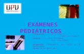 Examens pediatricos