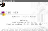 03-Software Lifecycle Models