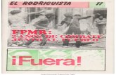 EL RODRIGUISTA (FPMR-PC) N° 11 [1985, Diciembre]
