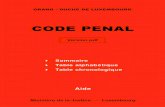 Code Penal Luxemburgo 2015