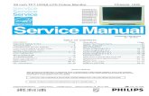 Philips 200p6 Service manual