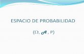 Espacio de Probabilidad - Bulmaro