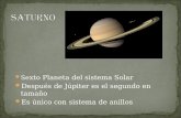 Presentaci³n Saturno