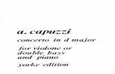 Capuzzi - Concerto