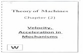 Velocity Acceleration in Mechanisms