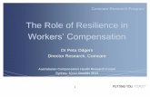 The Role of Resilience in Workers Compensation Peta Odgers ACHRF 2013