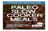 Slow Cooker Paleo Meals