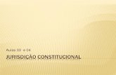 Jurisdição Constitucional - Aulas 03 e 04