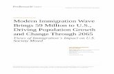 Pew Hispanic: Views of Immigration’s Impact on U.S. Society MixedModern Immigration Wave REPORT