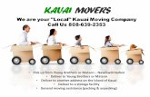 The Kauai Local Moving Company