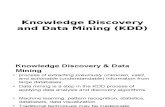 knowledge discovery and data mining(kdd)